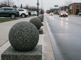 Ограждение "ШАР НА ПОДСТАВКЕ" купить в Иркутске