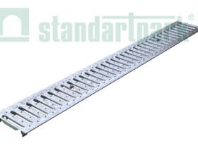 Решетка водоприемная Basic DN100 стальная штампованная (оцинкованная) купить в Иркутске