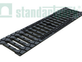 Решетка водоприемная Basic DN100 чугунная щелевая "протектор" купить в Иркутске