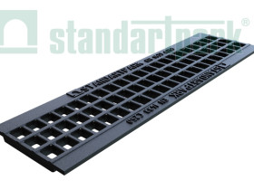 Решетка водоприемная Basic DN100 чугунная (ячеиcтая) купить в Иркутске