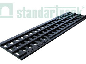 Решетка водоприемная PolyMax Basic DN100 пластиковая (ячеистая) купить в Иркутске