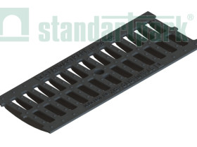 Решетка водоприемная Basic DN150 чугунная (щелевая) купить в Иркутске