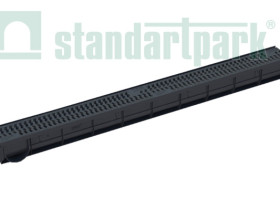 Лоток водоотводный пластиковый Spark с пластиковой решеткой кл. А (комплект) купить в Иркутске