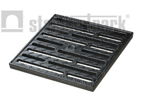 Решетка чугунная Basic (щелевая) к дождеприемнику 300x300 купить в Иркутске