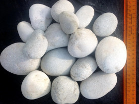 Галька дагестанская горянка бело-серая купить в Иркутске